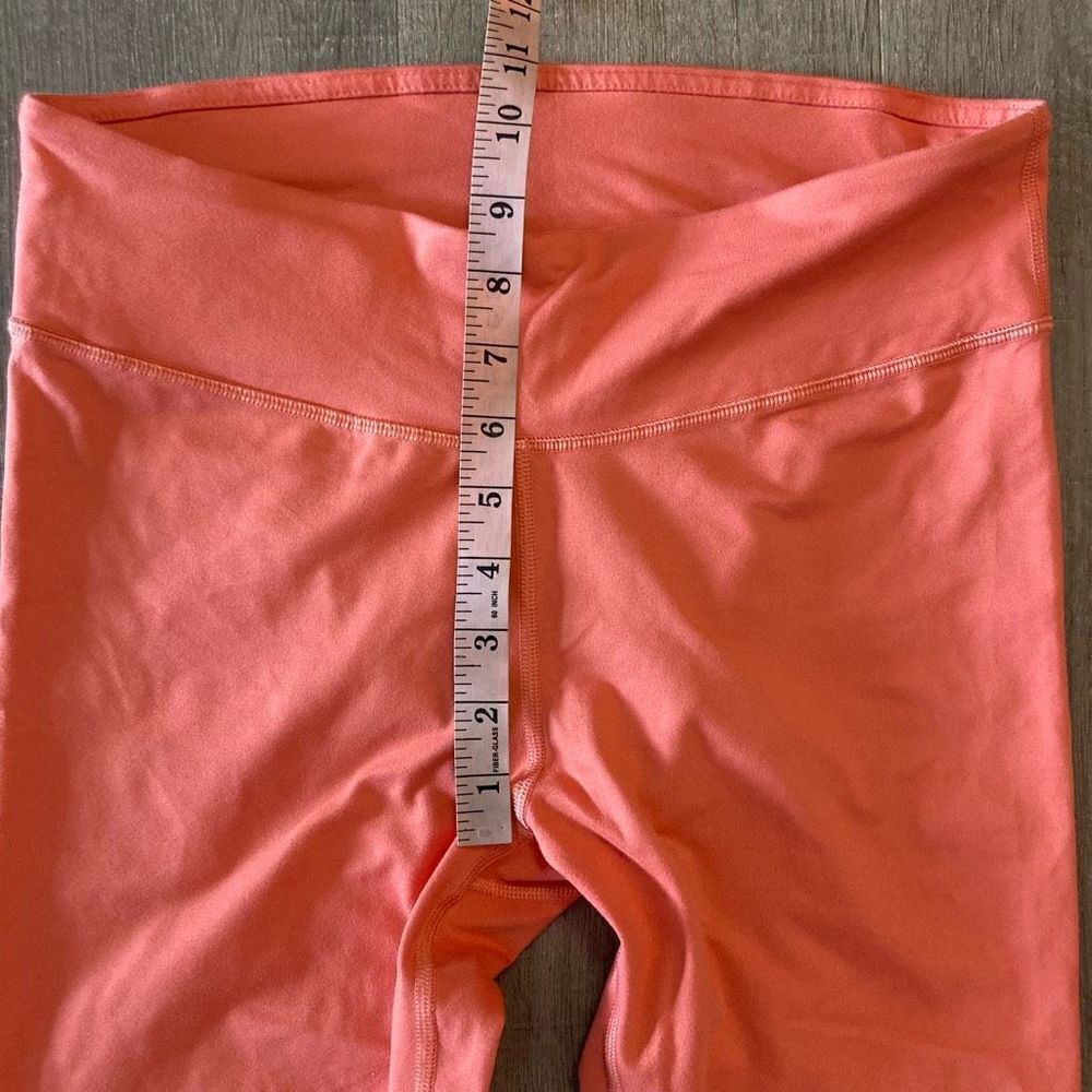 Fabletics Orange Leggings L Euc - image 3